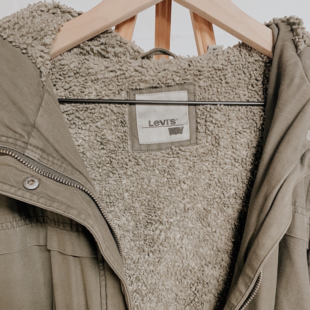 Levi’s Army Green Coat